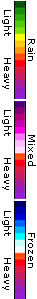 Rainfall Legend